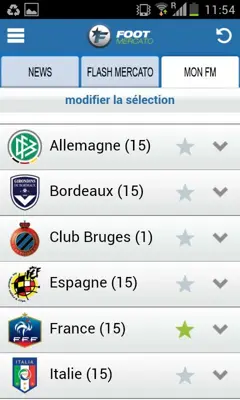 Foot Mercato android App screenshot 1