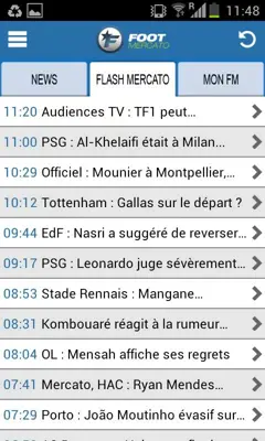 Foot Mercato android App screenshot 3